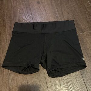Champion Black Athletic Shorts Sleek Design